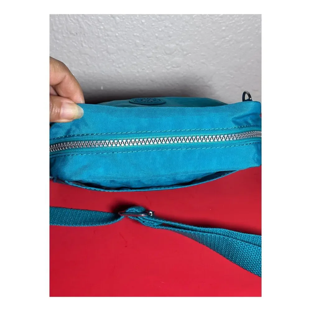 Kipling Teal Small Crossbody Bag